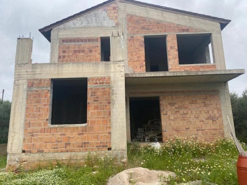 Chorafakia Kreta, Chorafakia: Rohbau - unfertige Maisonette mit Meerblick zu verkaufen Haus kaufen